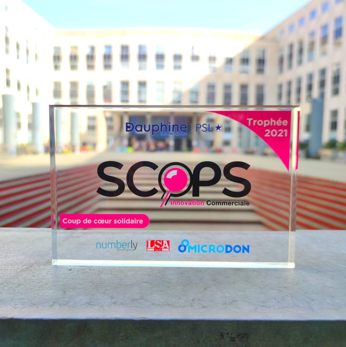 🏆 [SCOPS 2021 - LAUREAT PRIX DE L’INNOVATION SOLIDAIRE]
Félicitations à <a href="/bouyguestelecom/">Bouygues Telecom</a> qui remporte le trophée pour son opération ➡️ Le #don de #giga.
Grâce à une forte mobilisation des #clients, l’objectif de départ fut largement dépassé avec 242 299 gigas collectés.