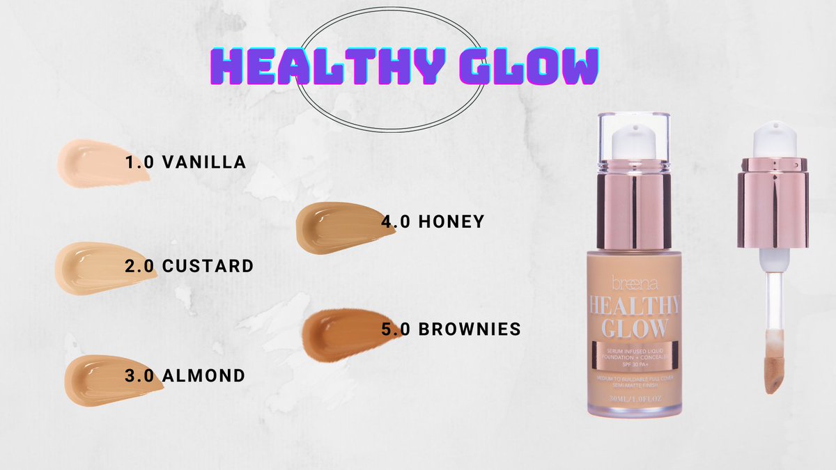 xyeara_'s tweet photo. Healthy Glow Serum Infused Liquid Foundation https://t.co/SdriSKAQlt