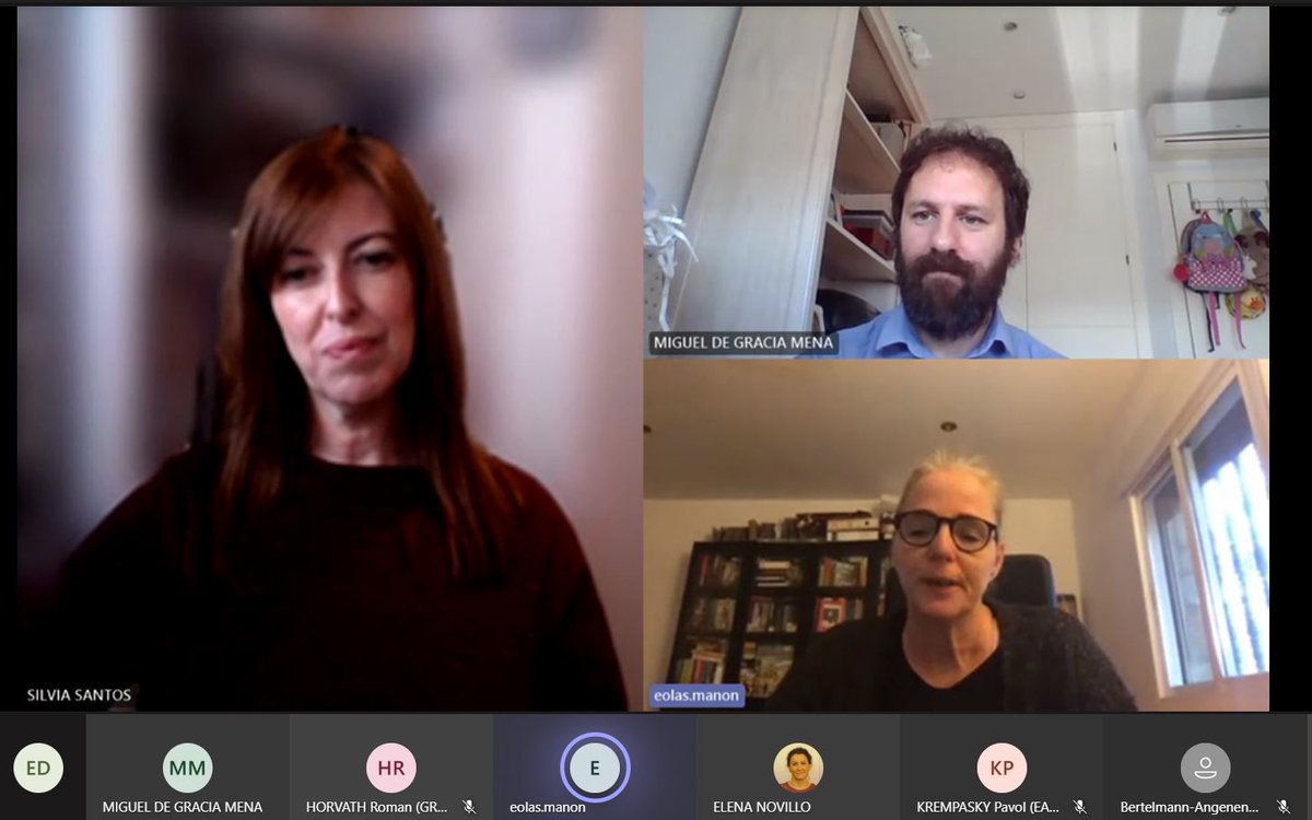 EUConstruction's tweet image. 👩🏼‍💻📢Mrs. Manon van Leeuwen from the consulting company #EOLAS explains the external evaluation of the 2nd period of #ConstructionBlueprint🏗️🔍 and gives some details about the Methodology and Quality Assessment.

🤗Thank you very much for participating in this meeting!