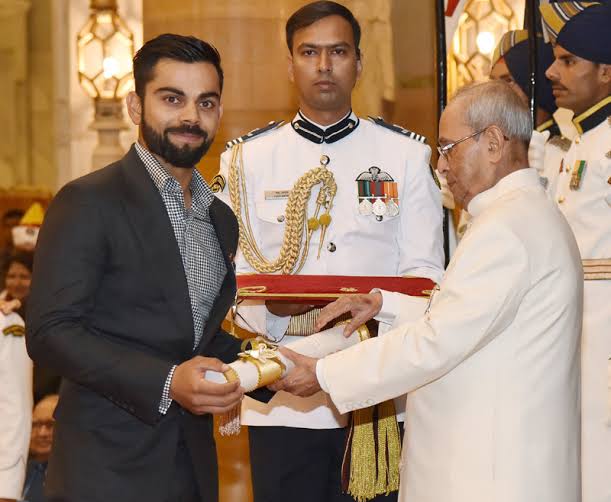 "National award winner Virat" #ViratKohli