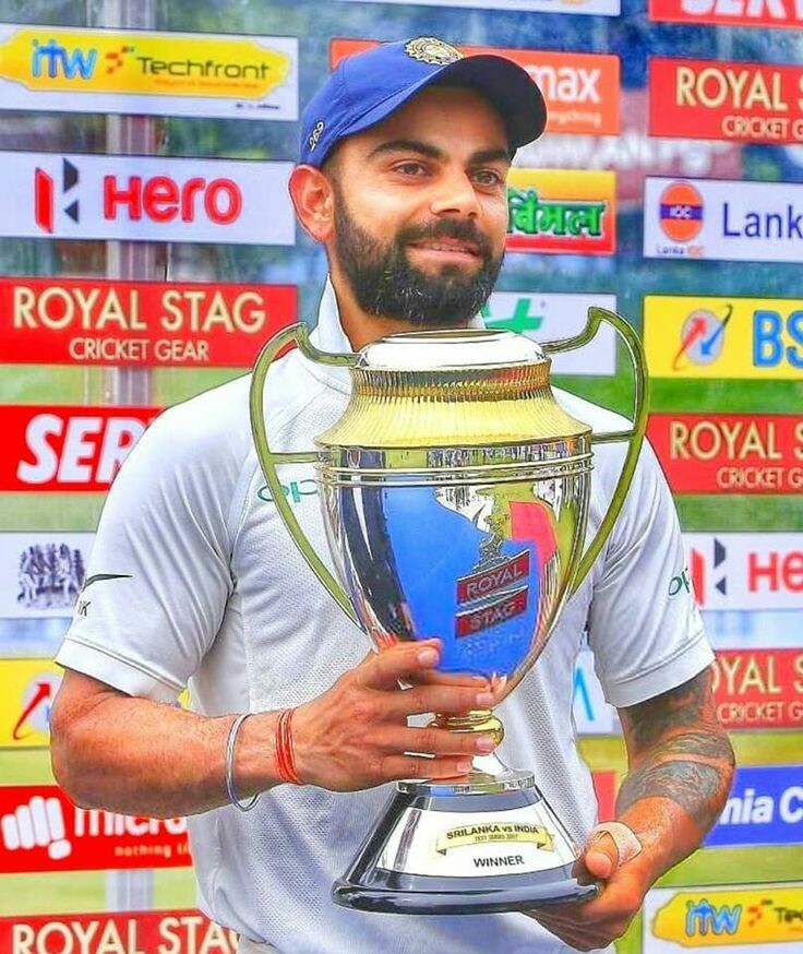 "Champion Virat"  #ViratKohli