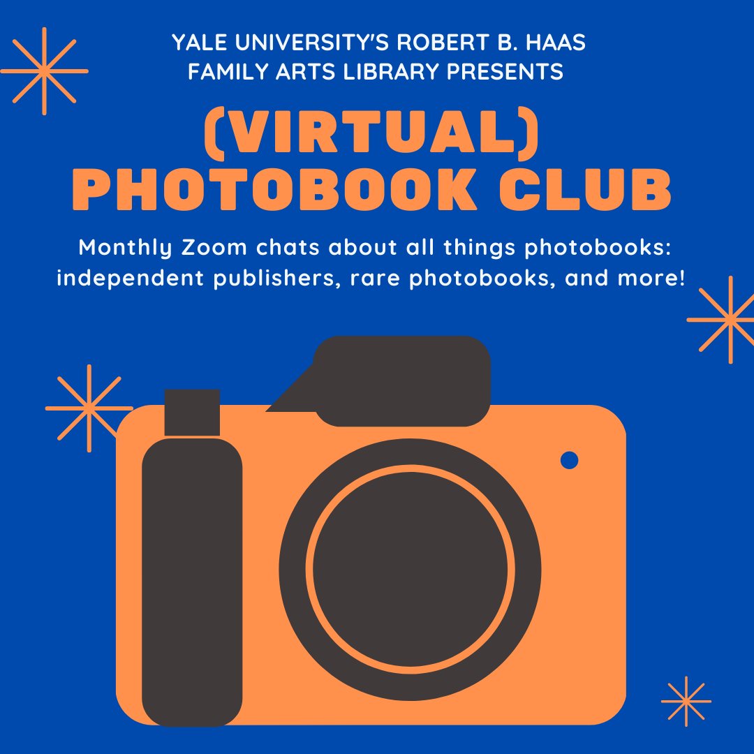 Panel Discussion: Collecting Photobooks via <a href="/YaleHaasArtsLib/">Robert B. Haas Family Arts Library</a> 
Friday, April 16, 2pm: <a href="/LarissaLeclair/">Larissa Leclair</a>, founder of the Indie Photobook Library, will join @YaleLibrary colleagues George Miles, Mar Gonzales Palacios, and Heather Gendron  
bit.ly/3t04ZTK