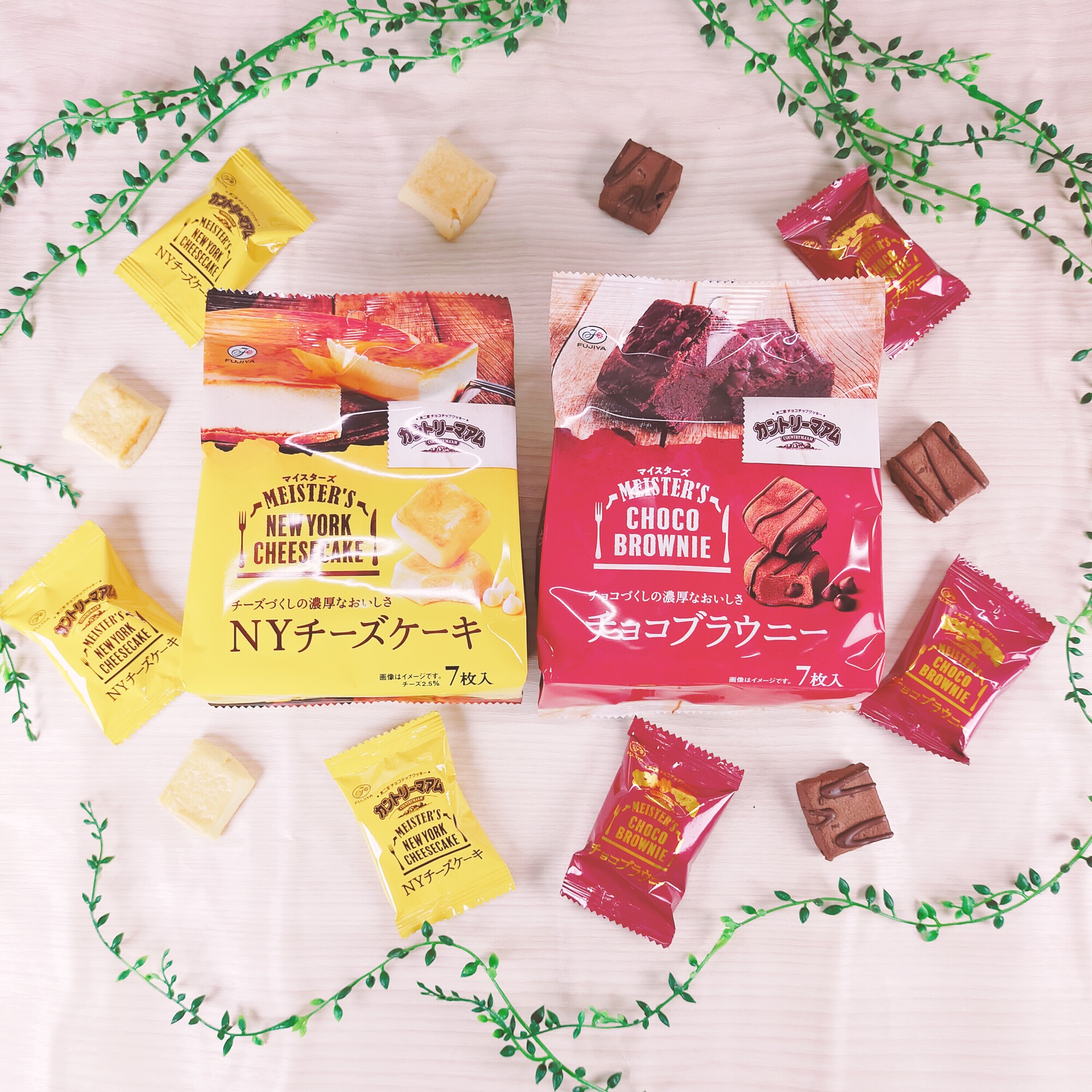 不二家 公式 على تويتر カントリーマアムマイスターズ Nyチーズケーキ チョコブラウニー が新発売 専門店のようなおいしさを1枚に詰め込んだよ 自分へのご褒美スイーツや休憩時間のおやつにぴったり 濃厚な味わいがたまらないよ 詳しくは