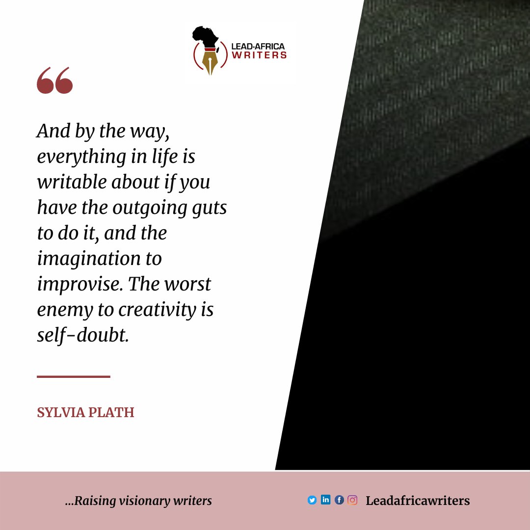 Leadafricawrite's tweet image. Dear #writer, the only thing we have to say to you today is this: you are enough, and you have this under control. So, breathe, write, and don't lose your ink. 

#SHIFTishere #MondayMotivation #leadafricawriters