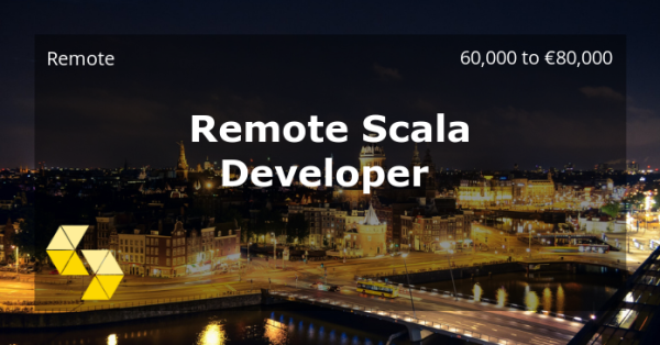 New opportunity! Remote Scala Developer , 60,000 to €80,000. tinyurl.com/yj2xntv4