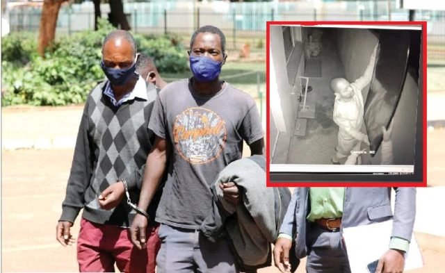 263Chat's tweet photo. Four notorious Ruwa robbers who had been on a rampage in the area were arrested and are appearing at the Harare Magistrate's Court today. The four are Martin Munyanyi, Kudakwashe Chivarange, Carrington Kashedha and Tongai Tsuro.
#263Chat https://t.co/4YFDn5mWKI