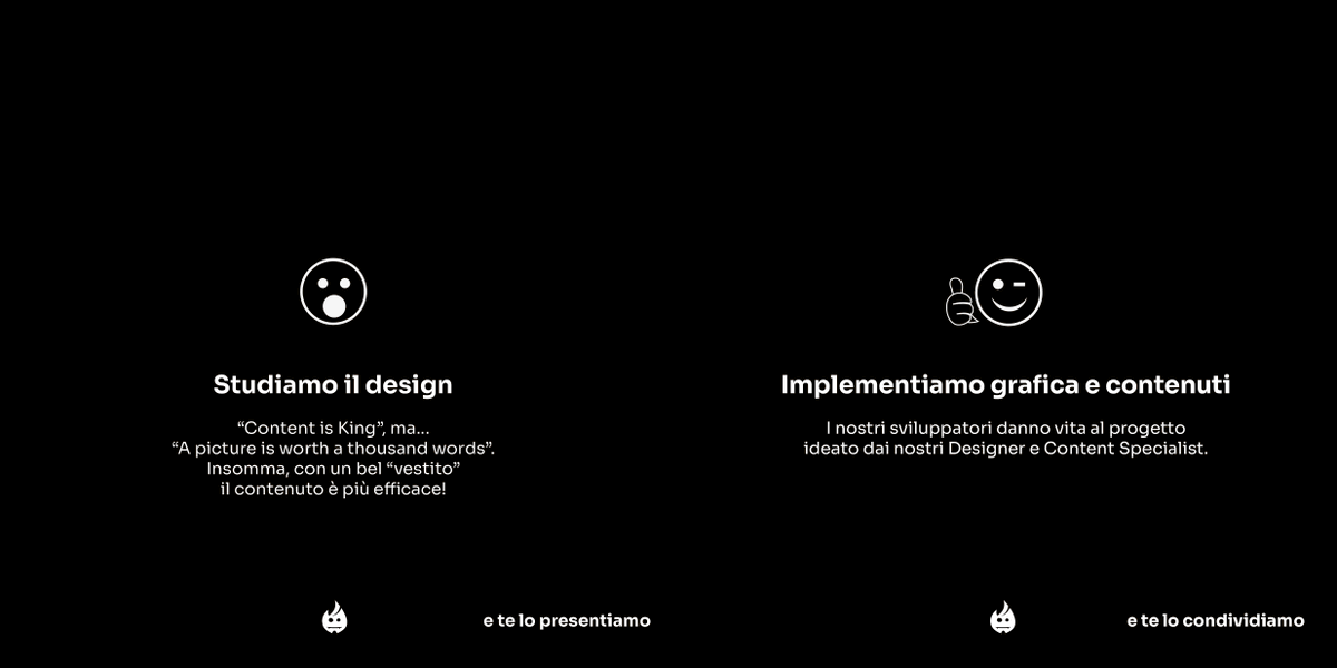 blackstudioita's tweet photo. Come nasce un sito web?
In Black Studio ogni progetto ha la sua identità che parte dalla stretta collaborazione tra noi e voi e dalla cura dei particolari. https://t.co/0sR7xchIib