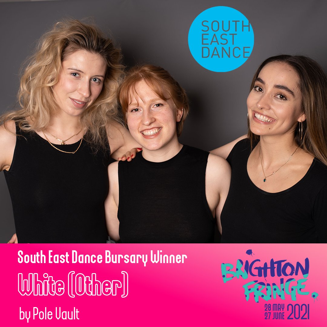More good news! We're so pleased &amp; proud to announce that Pole Vault are the winners of the South East Dance Bursary 2021 <a href="/brightonfringe/">Brighton Fringe</a>! Announcements to follow soon... 👀