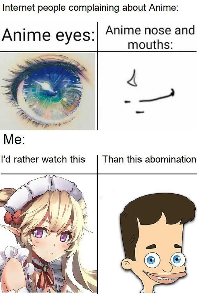 Anime memes on X: anime eyes: 👁✨ Link:  #animemes  #animememes #memes #anime  / X