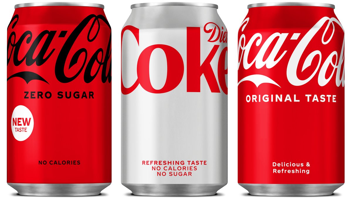 Design_Week's tweet image. Coca-Cola unveils packaging update, complete with "uplifting" visual metaphor bit.ly/32a3mXE