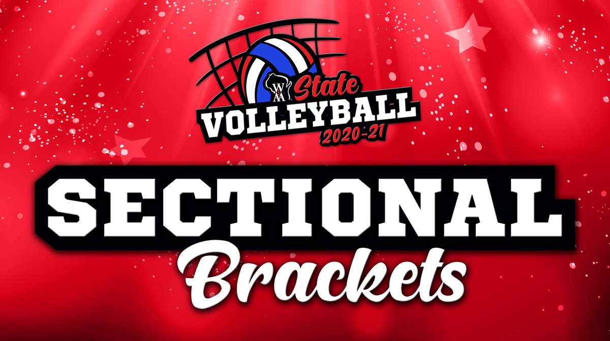 Alternate Fall Girls' Regional Champions have been reseeded &amp; Sectional action is tomorrow for all remaining boys &amp; girls volleyball teams! 🏐 #RoadToState #wiaavb

GIRLS SECTIONAL BRACKETS ➡️ halftime.wiaawi.org/CustomApps/Tou…

BOYS BRACKETS ➡️ halftime.wiaawi.org/CustomApps/Tou…