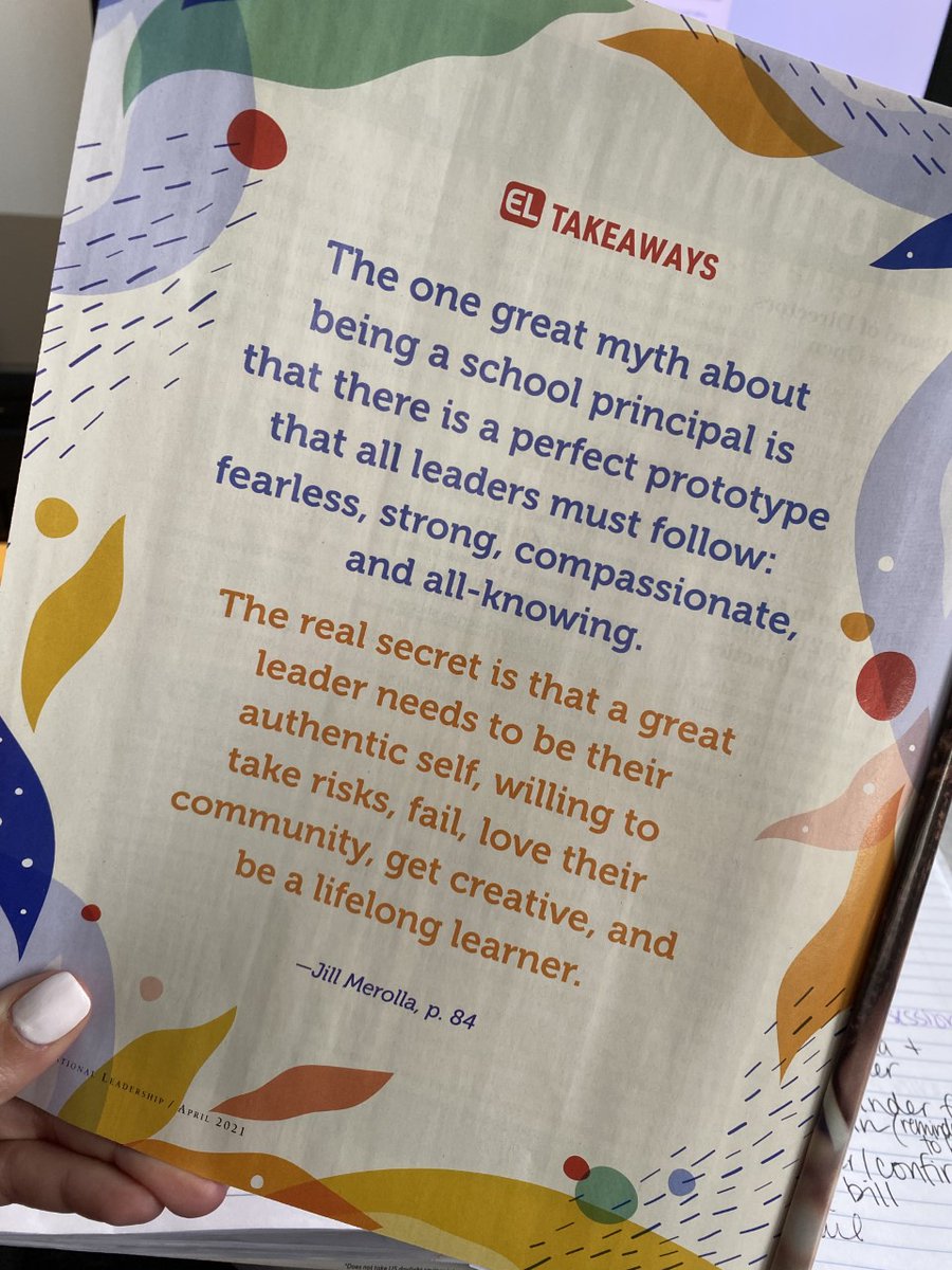 Loving the new issue of EL.  This resonated with me, especially this year!