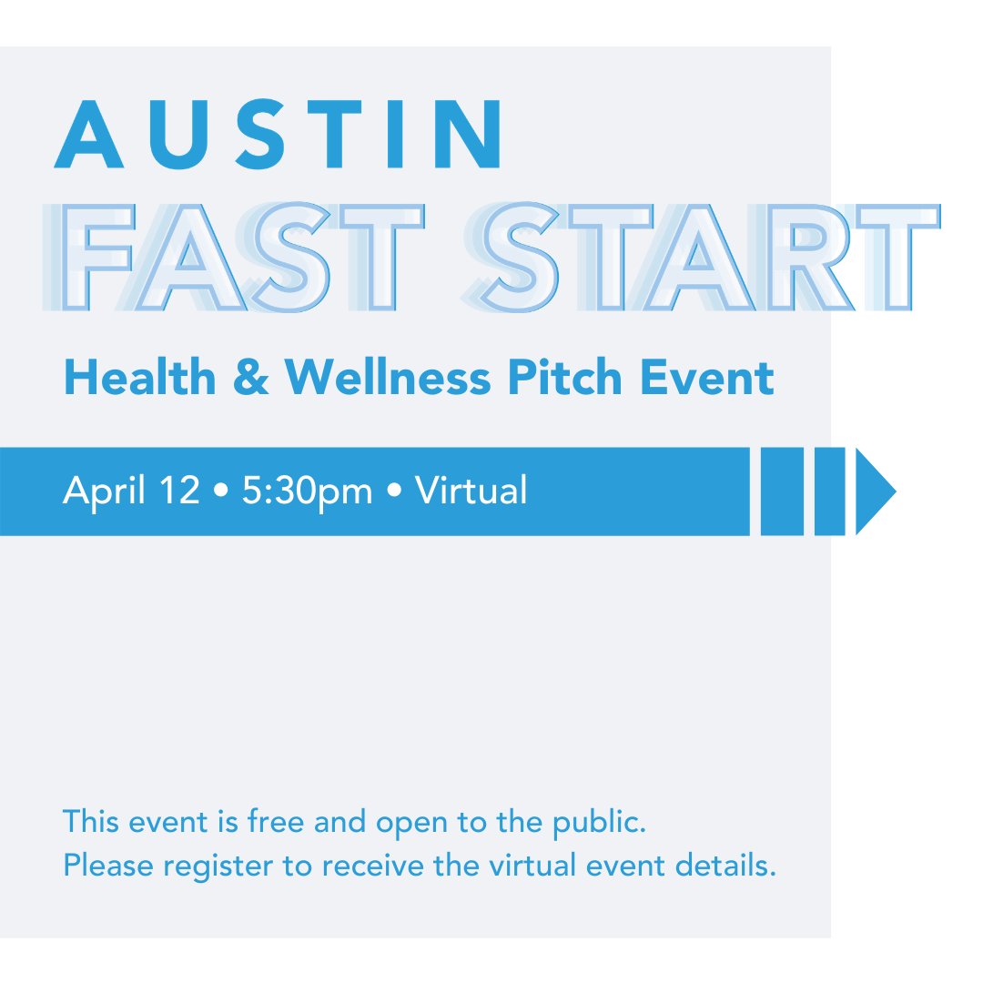 Austin Young Chamber (@austinyc) on Twitter photo Register for the details: bit.ly/faststart-heal…
<a href="/AustinEconDev/">Austin Economic Development</a>
<a href="/UTexasMBA/">Texas McCombs MBA</a> | <a href="/UTexasMSTC/">Texas McCombs MSTC</a>
<a href="/3DayStartup/">3 Day Startup</a> Register for the details: bit.ly/faststart-heal…
<a href="/AustinEconDev/">Austin Economic Development</a>
<a href="/UTexasMBA/">Texas McCombs MBA</a> | <a href="/UTexasMSTC/">Texas McCombs MSTC</a>
<a href="/3DayStartup/">3 Day Startup</a>