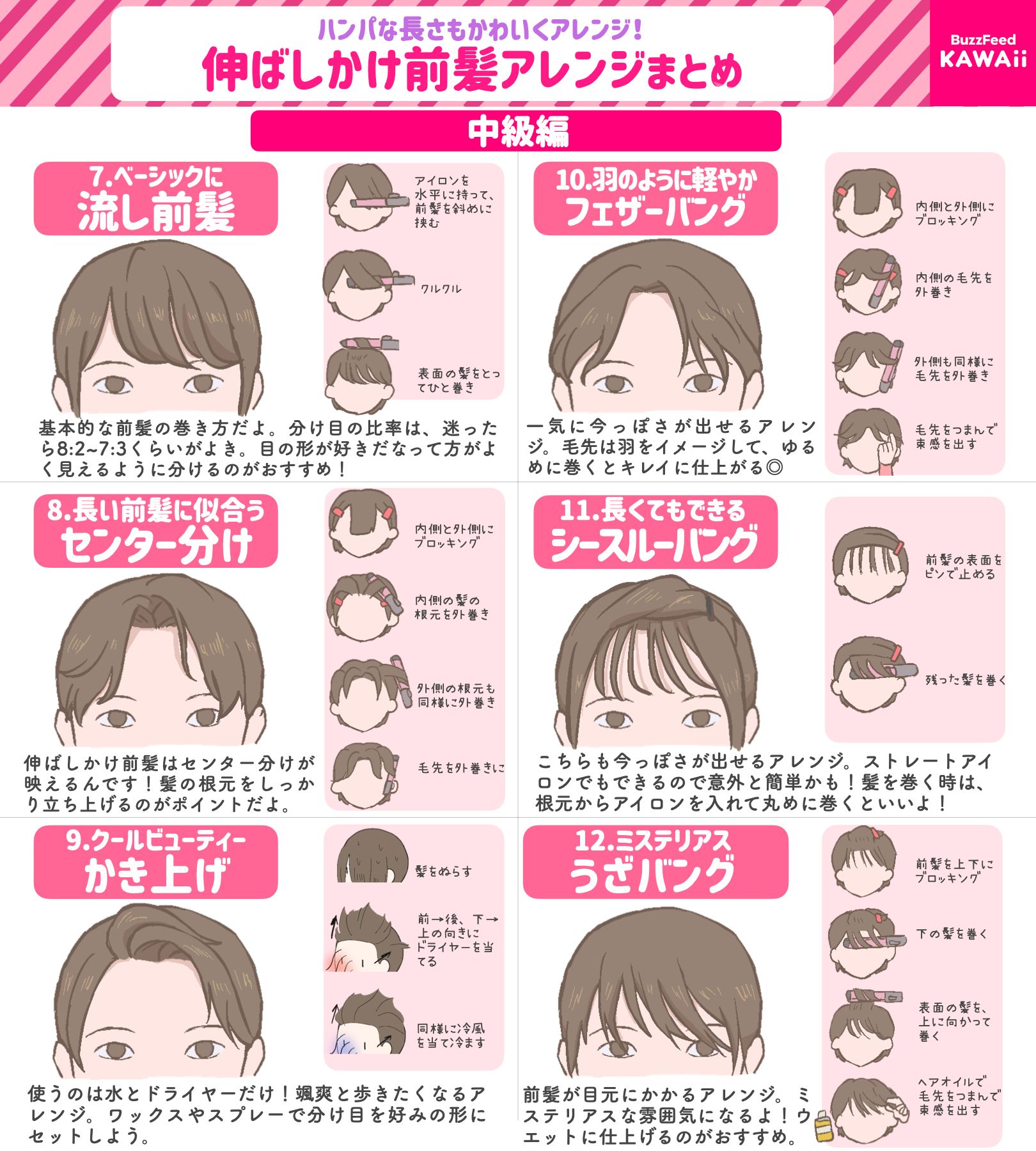 Buzzfeed Kawaii セットに迷いがちな伸ばしかけ前髪もかわいくアレンジ 意外と簡単にできる 伸ばしかけ 前髪のアレンジ方法 を解説します T Co Vlvbwz1gzq Twitter