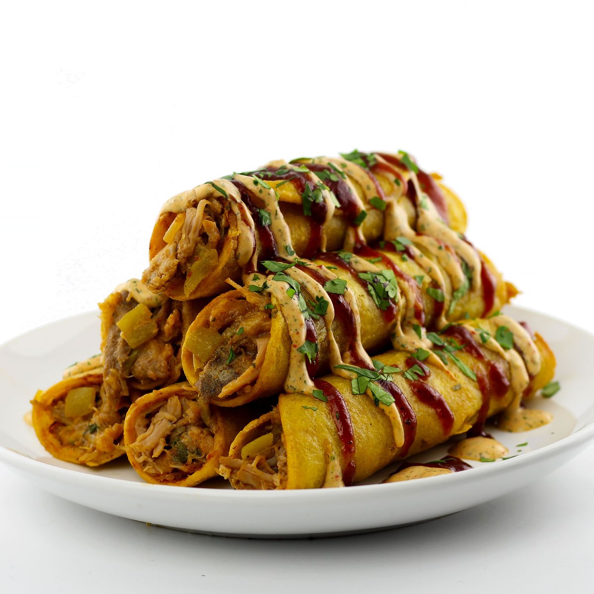 [NEW POST] These taquitos are absolutely PACKED with pulled pork and cheese and topped with a sweet BBQ sauce and homemade chipotle ranch dressing for the perfect sweet/spicy contrast!

Get the recipe at:
DudeFoods.com/pulled-pork-ta…

Sponsored by <a href="/WI_Pork/">Wisconsin Pork</a>!

#WisconsinPork #USAPork