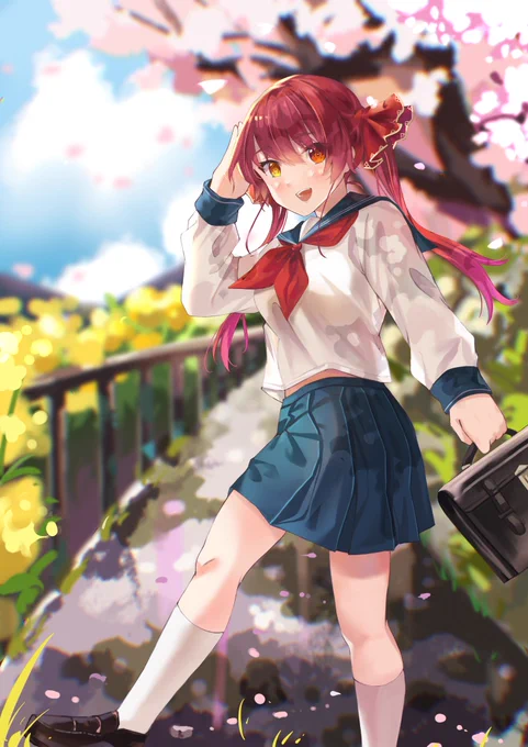 マリン船長 in セーラー服
青春感が溢れる
#マリンのお宝 