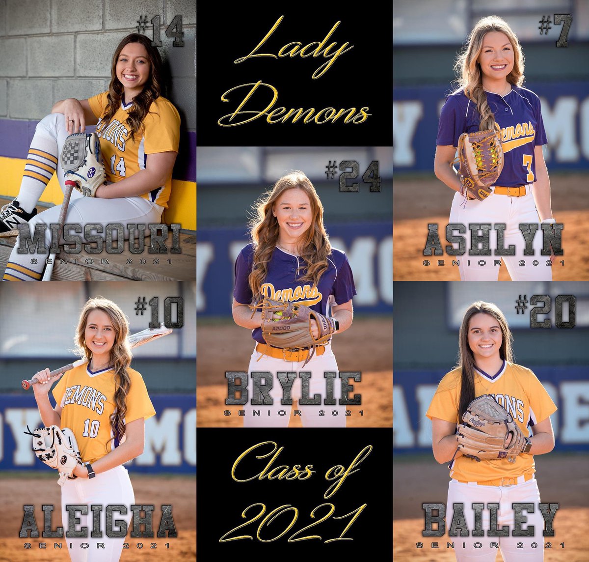 Lady Demon Softball tweet media