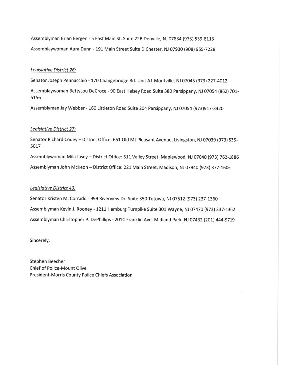 NJ's new marijuana law makes it harder for Police to enforce possession/use of marijuana and alcohol for those under 21 and get them the help they may need.  Do your research and contact your elected officials if you have concerns.