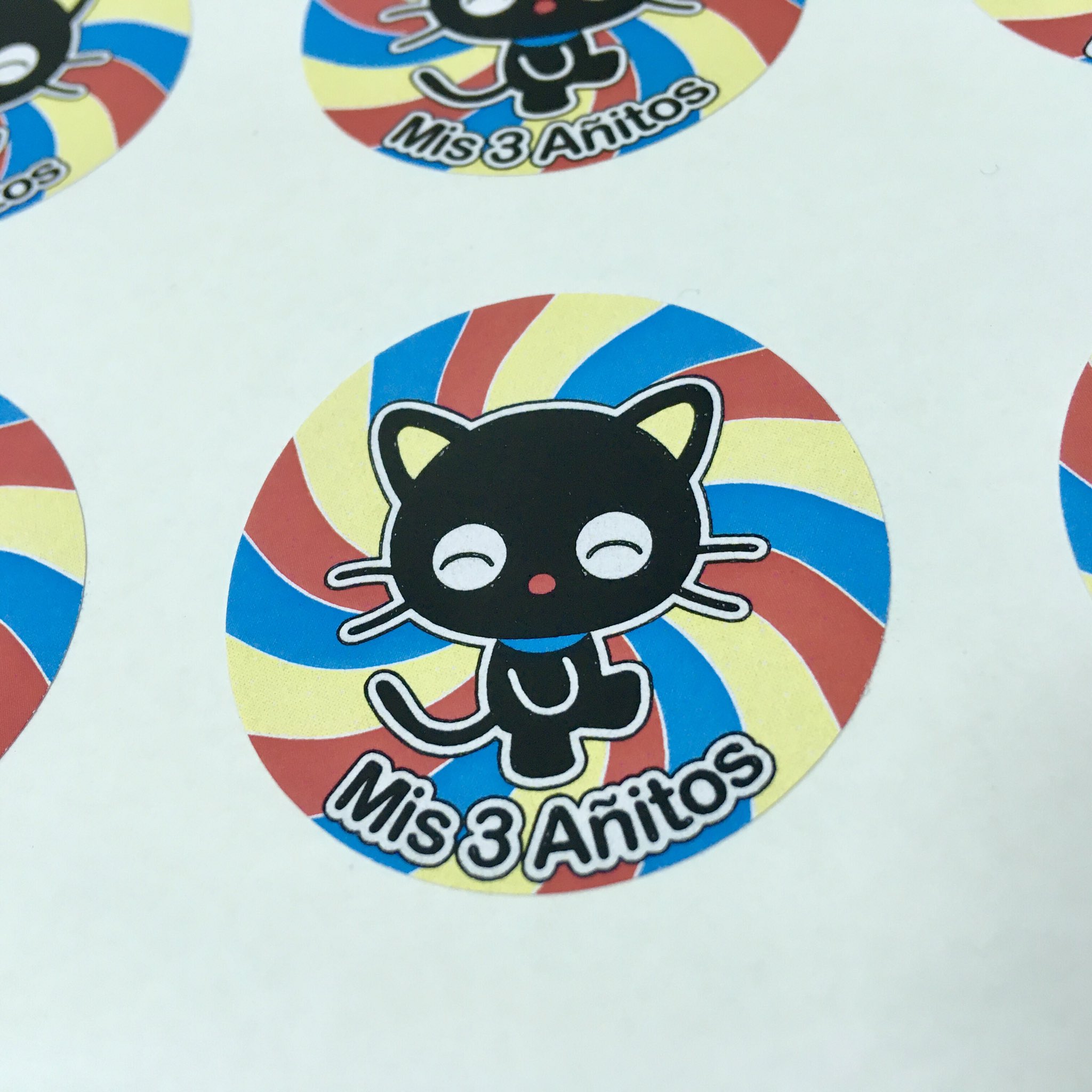 TeLaHagoComoQuieras on X: Chococat. Stickers impresos full color