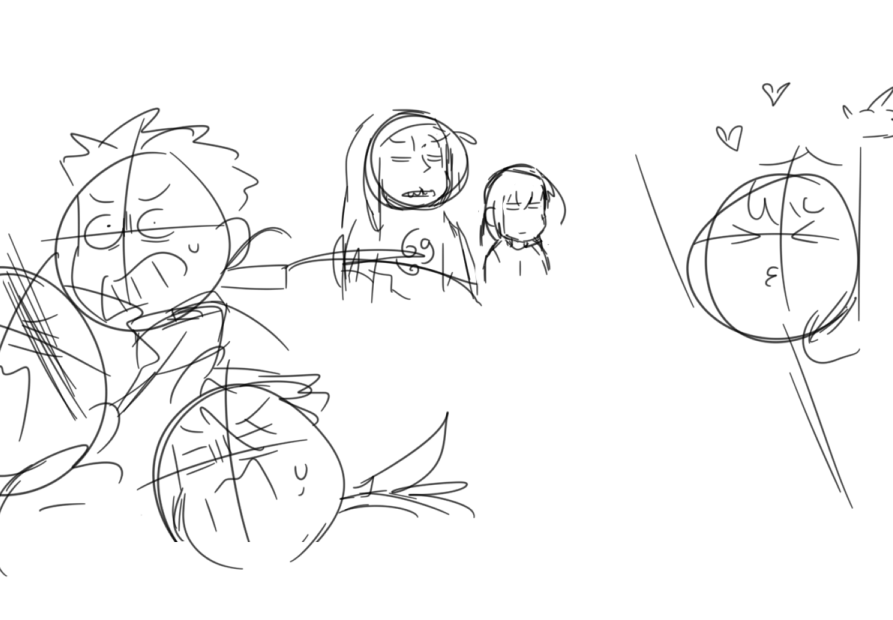 I want everyone knows that I wanted to draw Medb getting cheese'd in 2018 and here's my early draft.

It was scrapped because I was genuinely lazy to find all 4 CUs references 