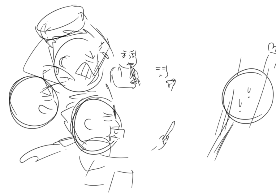 I want everyone knows that I wanted to draw Medb getting cheese'd in 2018 and here's my early draft.
It was scrapped because I was genuinely lazy to find all 4 CUs references