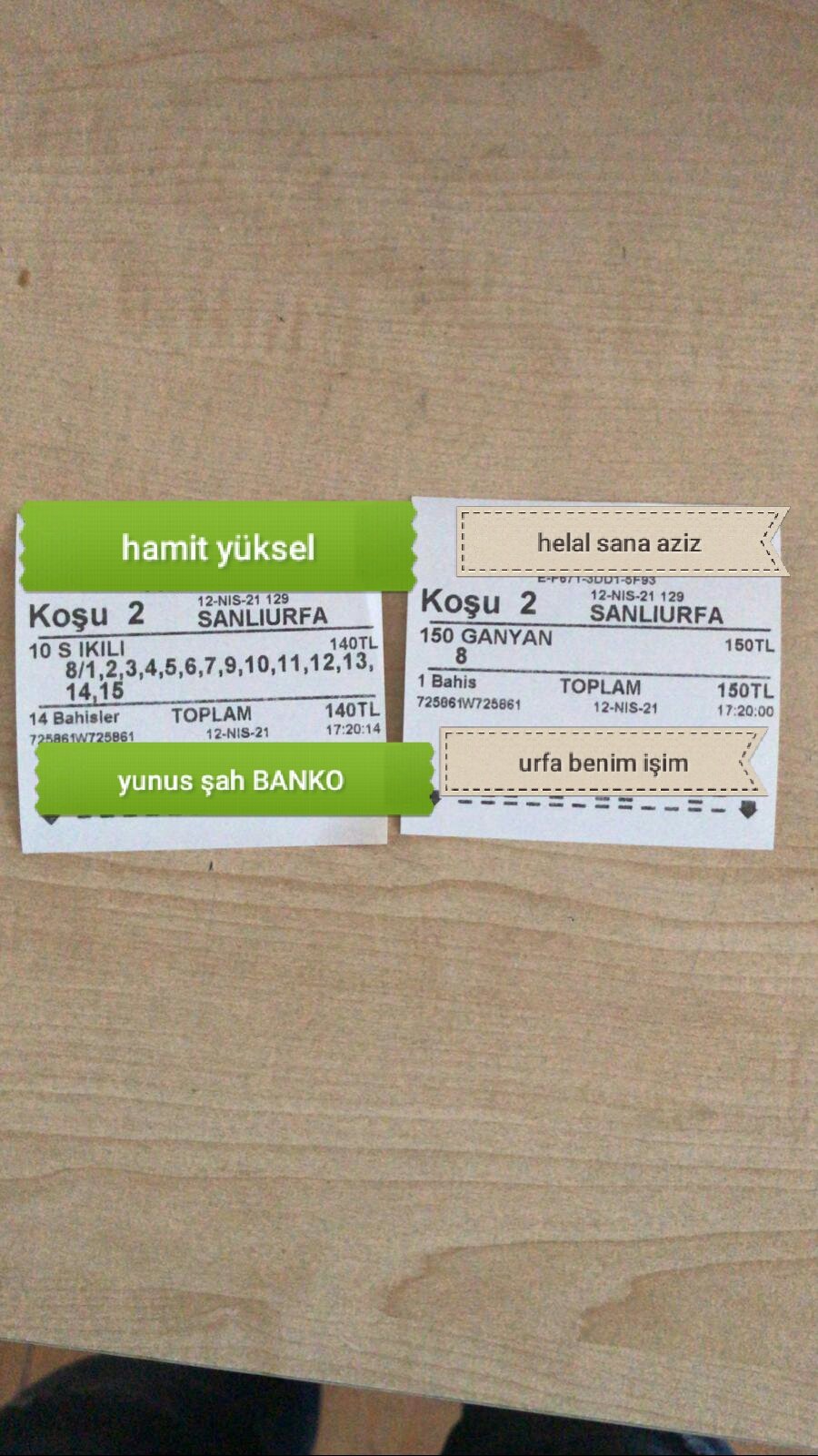 hamit yuksel on twitter urfa benim isim erkenden ucandede kosmaz diye yaris sever uyardim yunussah banko bosuna o kadar idman izlemedik https t co cfhvyswska twitter