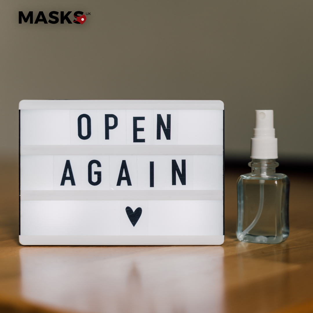 MasksukOfficial's tweet photo. Good luck to anyone that is re-opening their doors today! We hope that it goes well! π
#StaySafe #WearAMask #SafeScienceStyle #WeCanDoThis https://t.co/CTNuODYotO