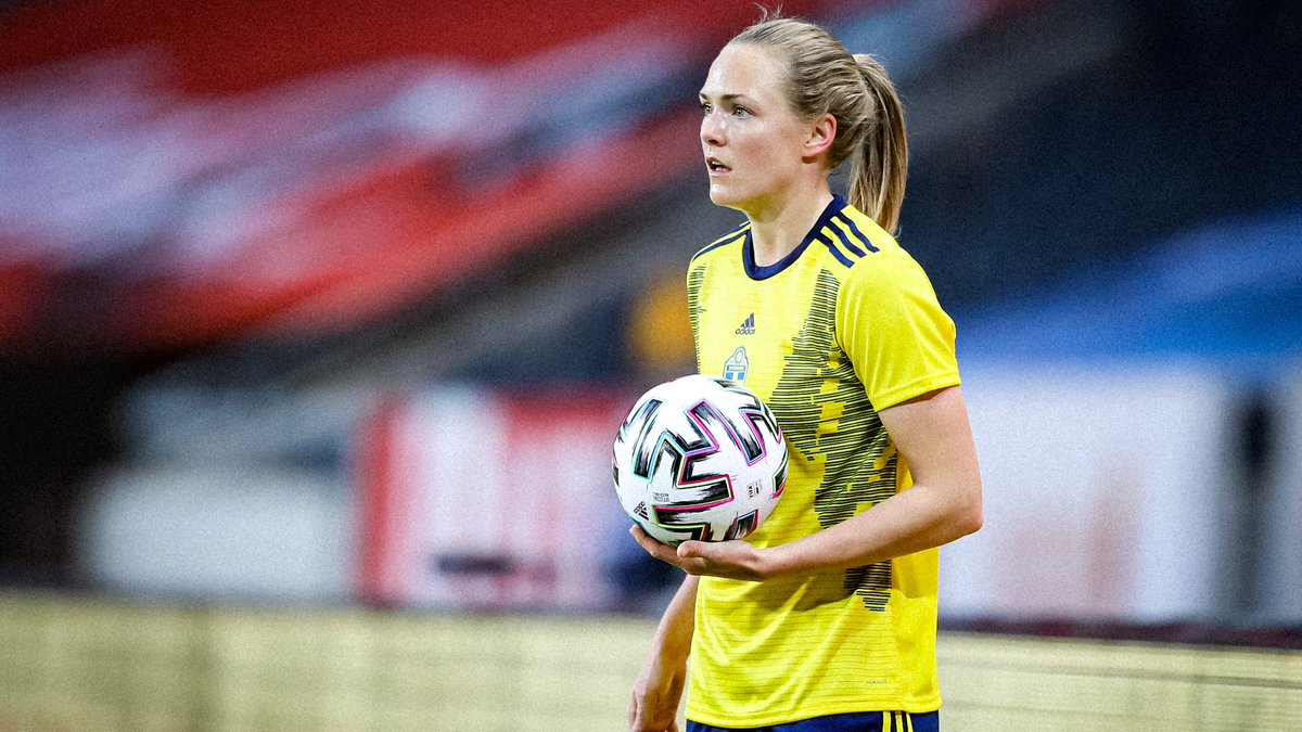 That one of Magdalena Eriksson’s best qualities as a player are her skills in the air is well known by now. She’s also good with the ball at her feet and vs the US, she had 9 duels in the air winning 7(!) while she also attempted 2 dribbles and was successful in both.  %? YES