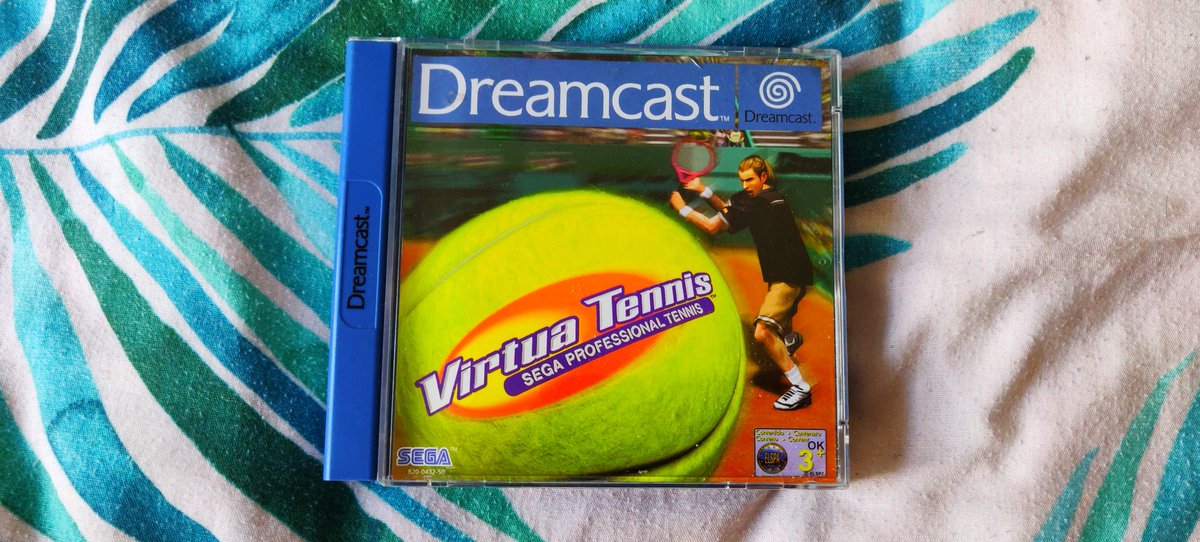  #100Games100DaysDay 82/100: Virtua Tennis ( #Dreamcast, 2000)A fantastic arcade port with a surprisingly deep career mode.Yevgeny Kafelnikov is an absolute beast in this game 