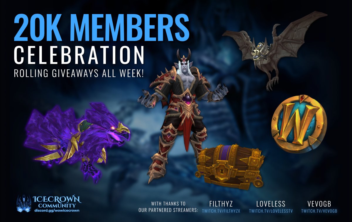 Icecrown Boosting Community Wowicecrown Twitter
