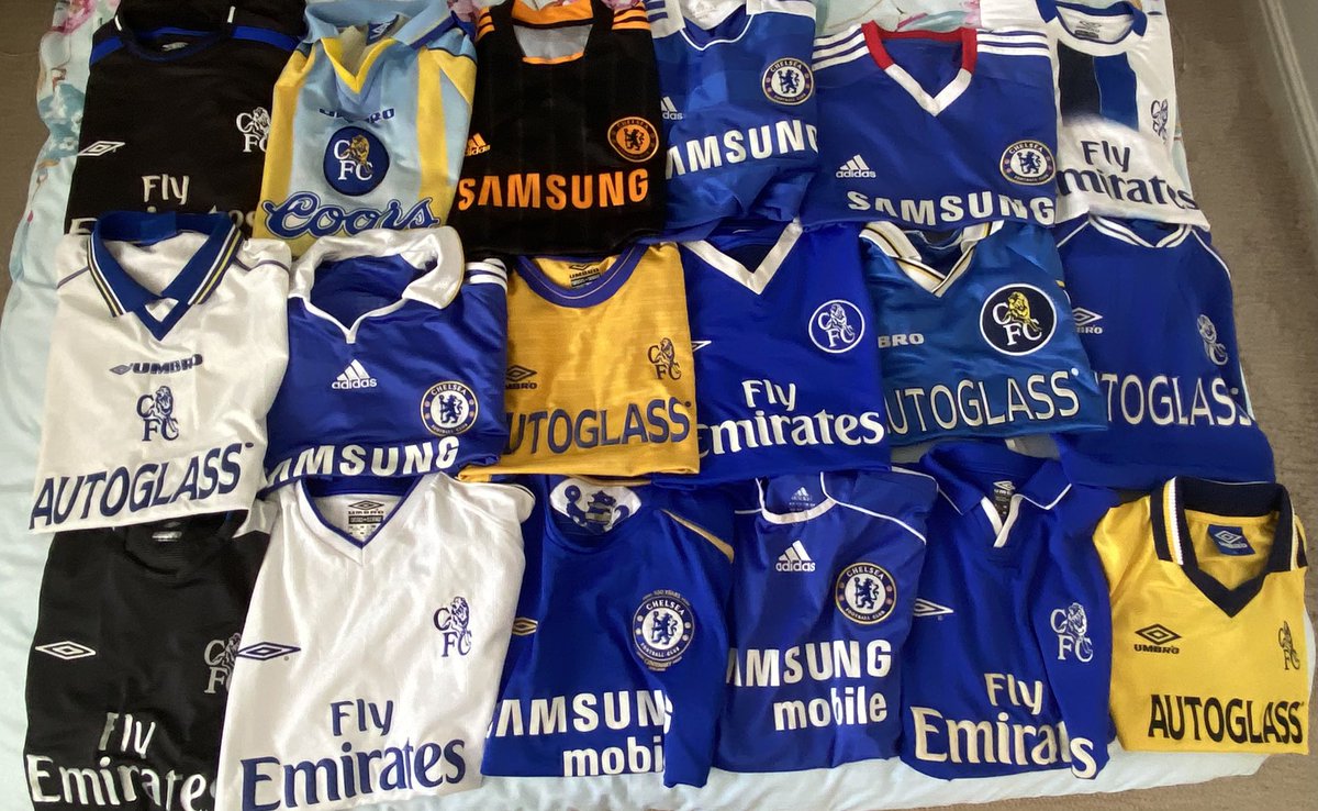old chelsea kits