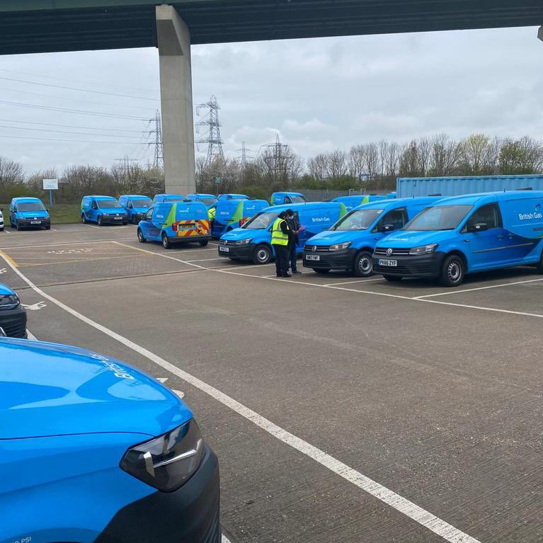 Absolutely tragic.

<a href="/BritishGas/">British Gas</a>’s fire and rehire has shattered lives and the business, and the human cost is massive.

This gas van graveyard may represent the death knell of a once great company.