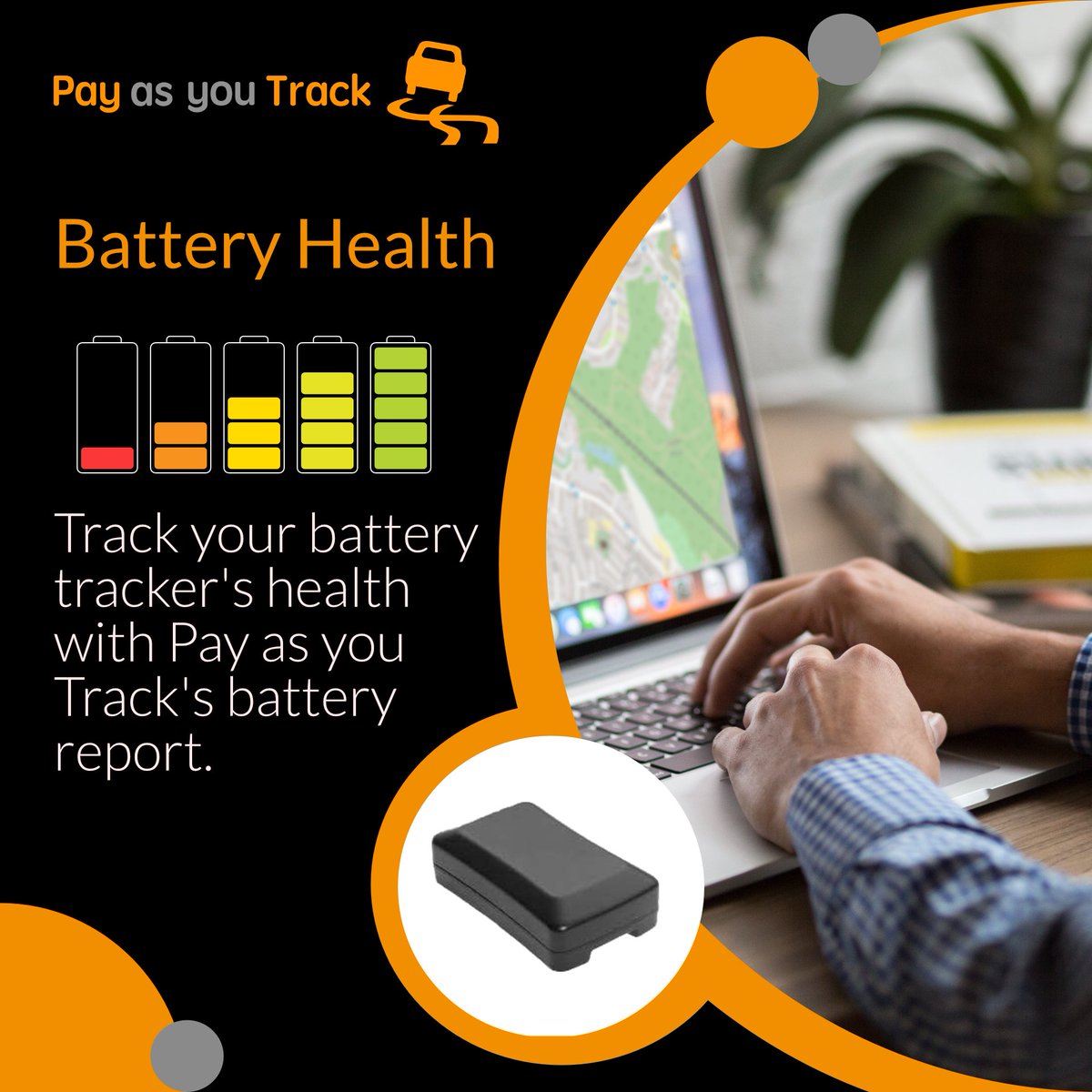 PayasyouTrack's tweet image. It&apos;s important to know the health of your battery tracker so you can see how the battery is performing and also get an idea of when your battery needs replacing. 

#batterytracking #assettracker #FleetManagementSoftware #vehicletracker #Tracking #trackingreport #payasyoutrack