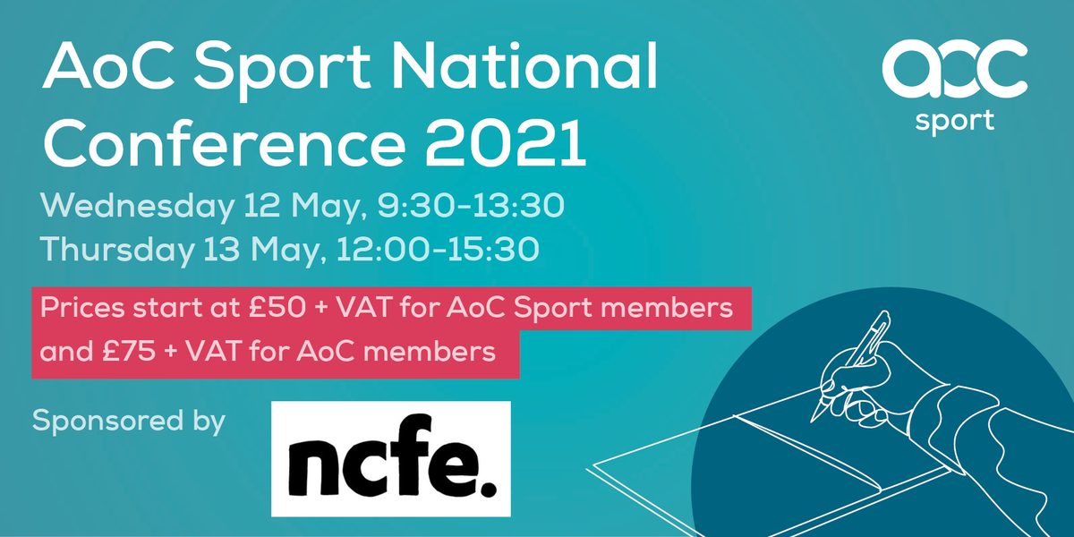 We're delighted to announce the programme for the <a href="/AoC_Sport/">AoC Sport</a> National Conference next month. 
It's a packed programme covering curriculum, sport development and football development with keynotes from The FA and Sport England. 

Find out more and book 👇
aoc-services.co.uk/wp-content/upl…
