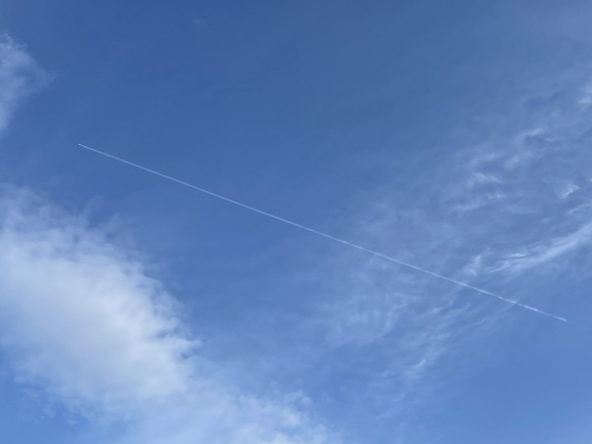 飛行機雲 飛行機雲