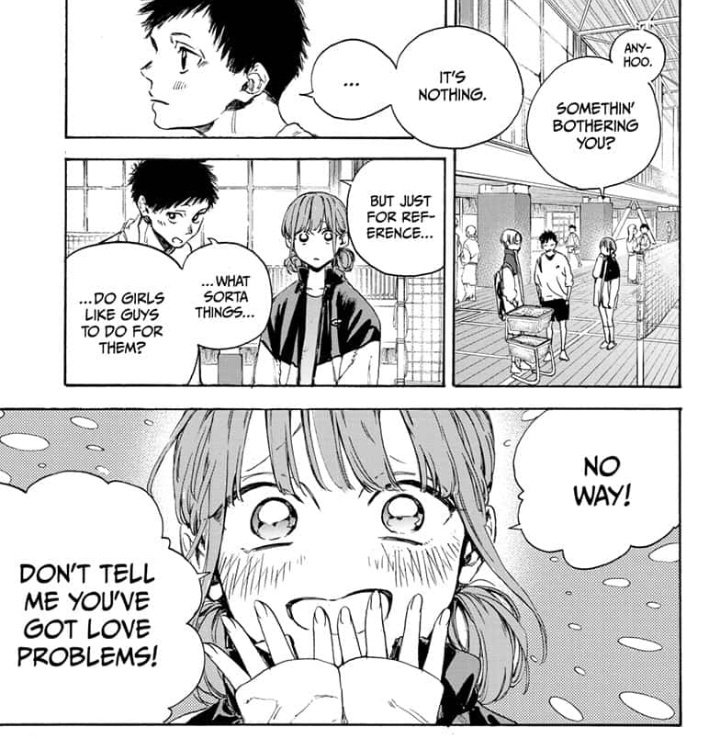 Oh my god, Jump got a new romance manga?! I love this!!! 