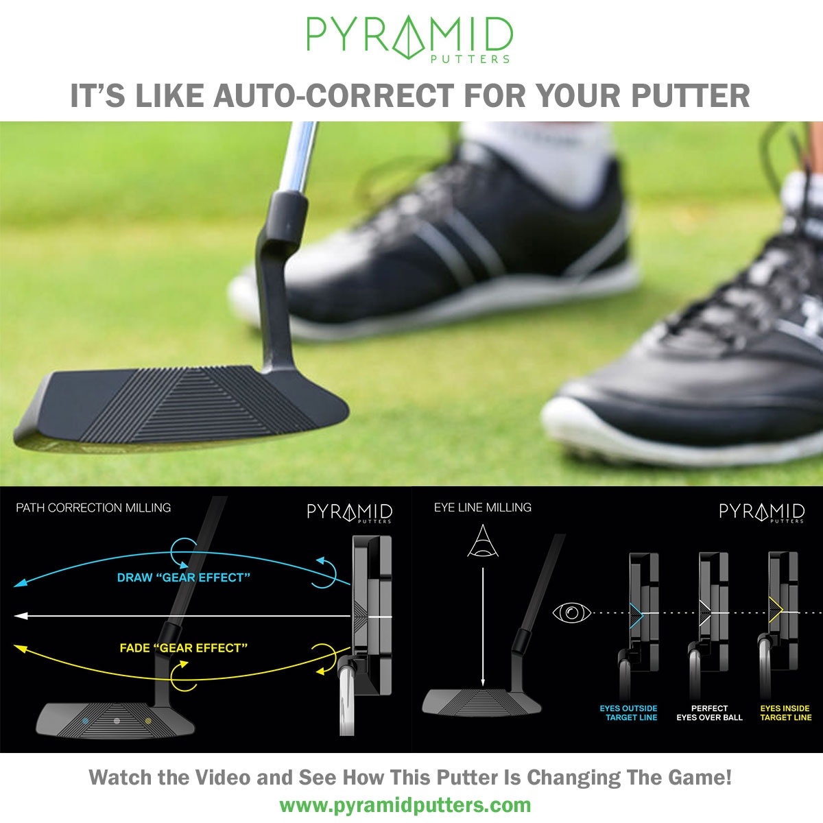 pyramid putter discount