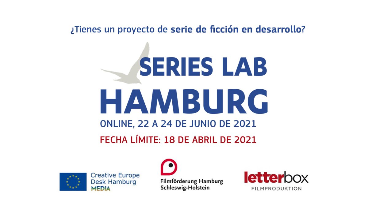 ECDMEDIACat's tweet photo. Tens un projecte de sèrie de ficció en desenvolupament?
Última setmana per presentar-lo a la 5a edició de Series Lab Hamburg, un esdeveniment gratuït per al desenvolupament, la coproducció i el finançament!
⏳ Data límit: 18 d'abril
👉 https://t.co/aOspki8bJw https://t.co/fQS4AGHWh2