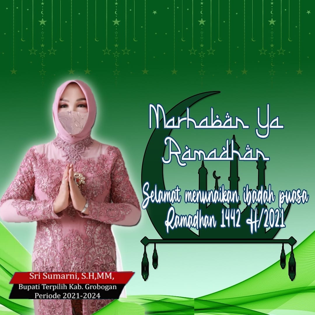 Marhaban ya ramadhan Selamat menunaikan ibadah puasa Ramadhan 1442 H / 2021
#pdiperjuangan #kaderbanteng#srisumarnigrobogan #dpcpdip#grobogan#marhaen#dpdpdiperuangan#jawtengah#grobogan #groboganhits #groboganbersemi #lanjutkan#pdip#kadermilineal#kjgrobogan#komunitasjuang