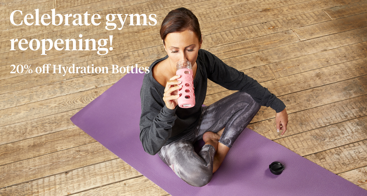 To celebrate the reopening of gyms in the UK, we're offering 20% off our hydration bottles for a limited time! Shop now > > > ow.ly/rClt50EmdSv