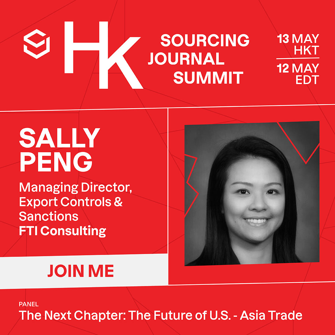SourcingJournal's tweet photo. New president, old #tradeconflicts. Now what? Trade experts Jonathan Gold of @NRFnews and Sally Peng of @FTIConsulting discuss proven trade tactics at our May virtual #sourcingsummit in “The Next Chapter: The Future of U.S.-Asia Trade.” See full agenda:
https://t.co/psxNNQLZwd https://t.co/LIYuvudtD8