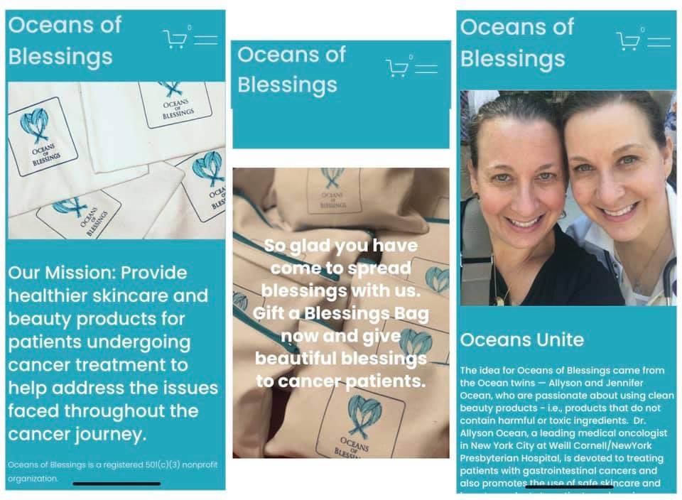 We are beyond proud & thrilled to announce that @OceansBlessings 
is officially a 501(c)(3) nonprofit & our website is LIVE!!
🌊 oceansofblessings.com 🌊 
Send patients undergoing cancer therapy a bag filled with #nontoxic #safebeauty & #safeskincare products. #oceans of #love