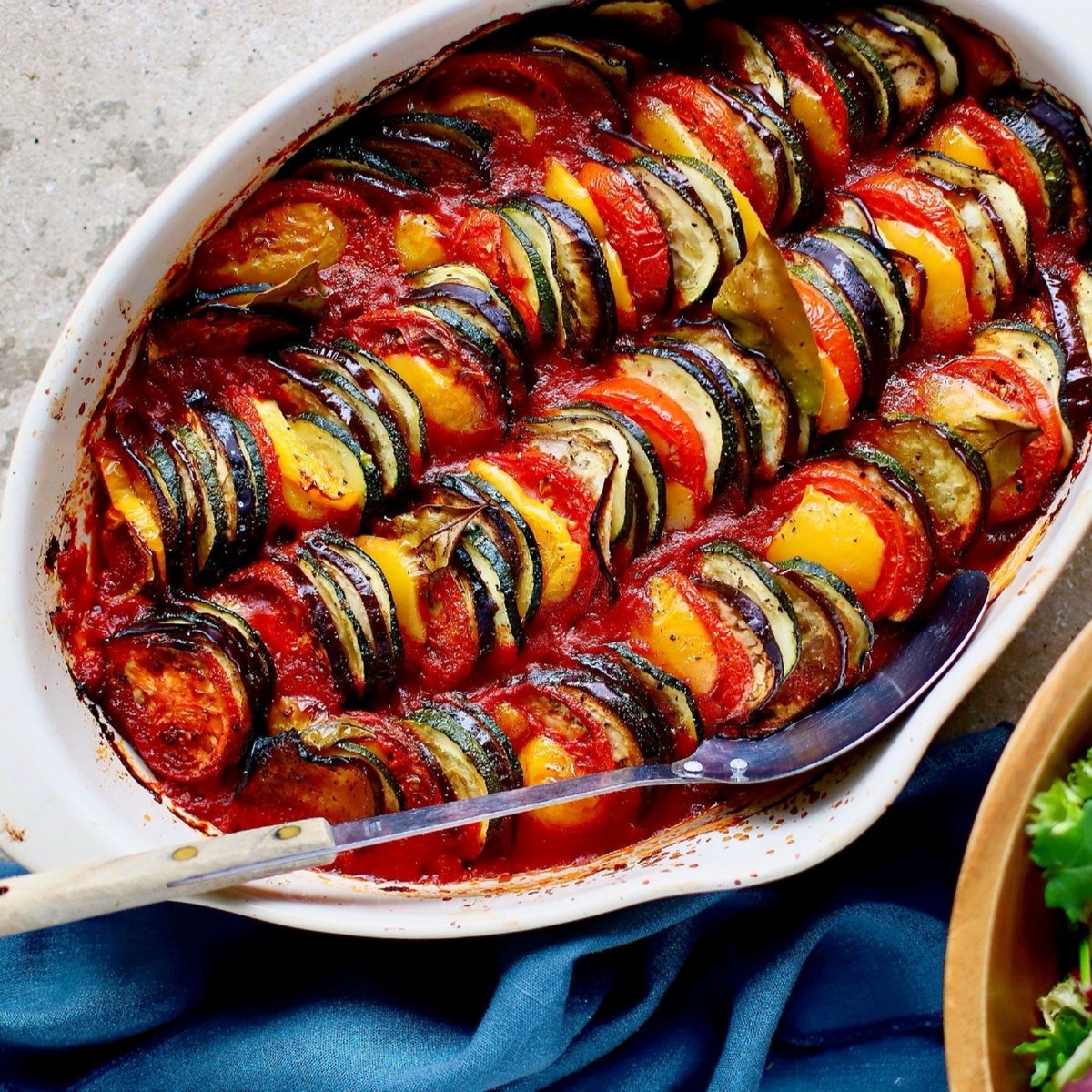 Ratatouille dish