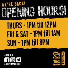 OMG! WERE BACK! 6TH MAY! get excited! #tikilove #tikitime  #tikiisbest #bestbarnone