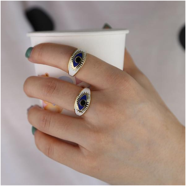 lalanajewel's tweet photo. These Gold Boho-Style Turkish Evil #Eye_Ring is one of our best sellers, perfect for everyday use and will surely match any outfits you wear. It was crafted beautifully, very fashionable and one of a kind ring. Shop at https://t.co/iwkTcpDoRq!
#bohostylering #evileyering https://t.co/Sk6uIy44D5