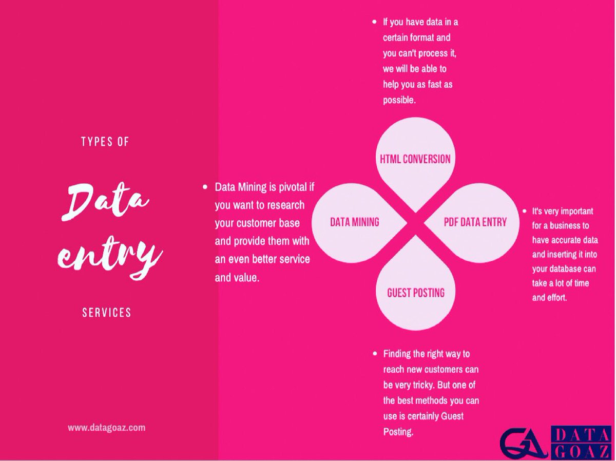 DataGoaz's tweet image. The types of service we offer..
Contact us right now.. link in bio.
..
#dataentry #webresearching #guestpost #itsolutionsforbusiness #productreseach #usa #uk #ukraine #germany #California #productdesign #itsolutionsEurope #newyork #dataminning #datascrap #dataanalytics