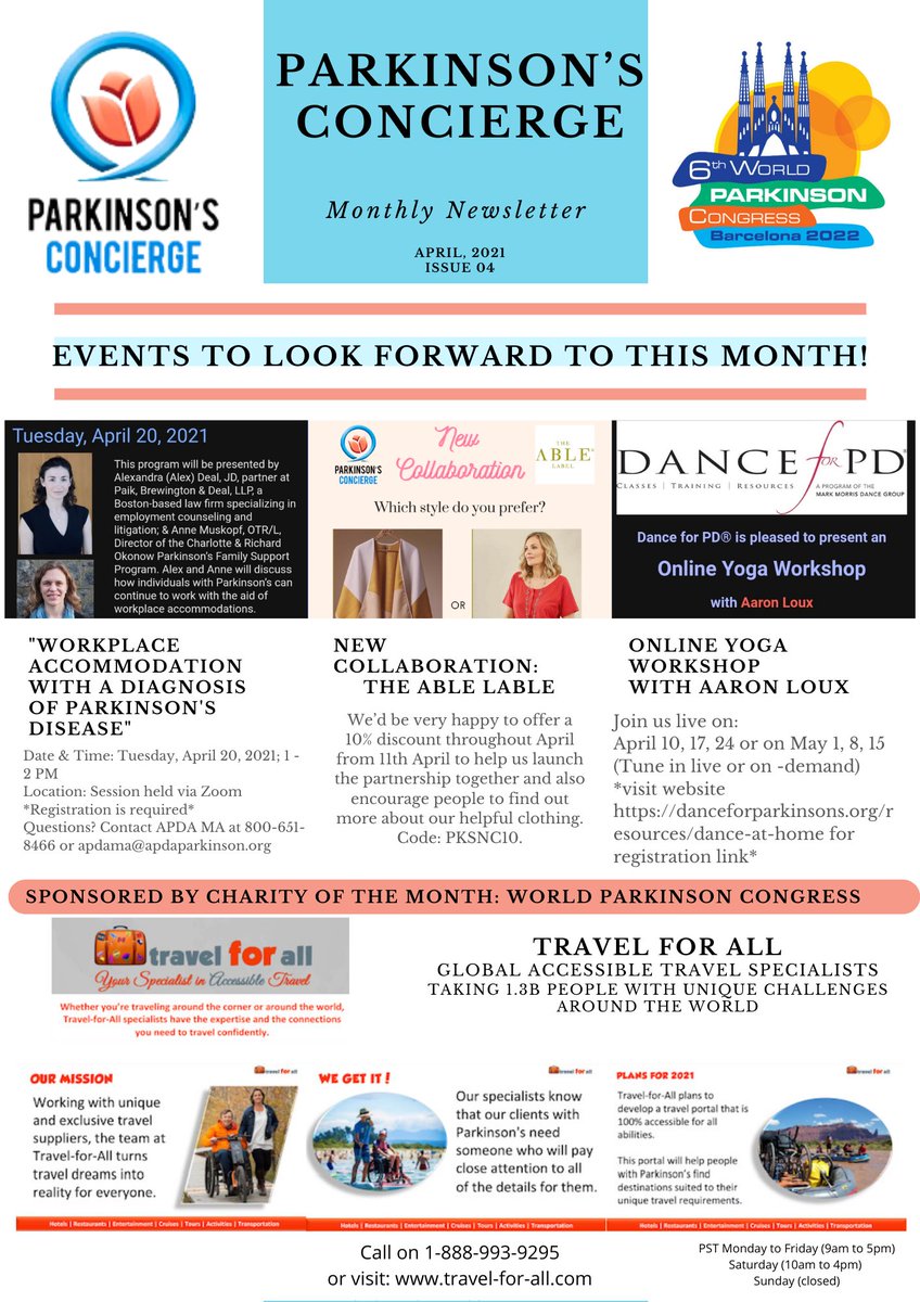 Parkinson's Concierge Research tweet media