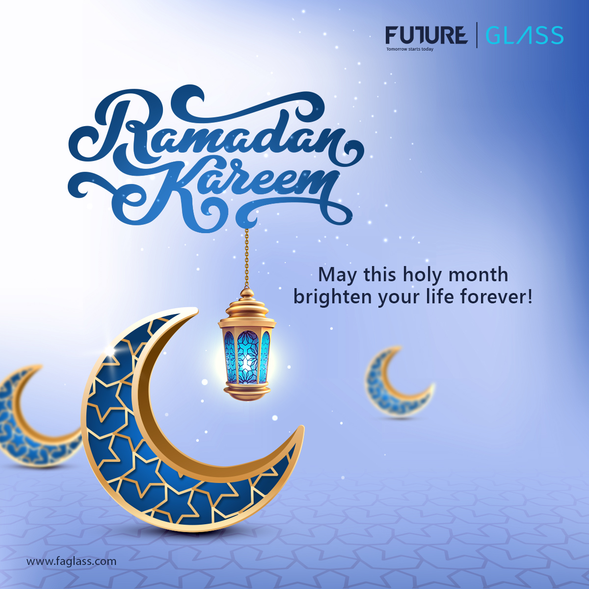 FAGlassllc's tweet photo. May the holy month of #Ramadan brighten everyone’s life with positivity and prosperity. 
#FutureGlass #TomorrowStartsToday 
.
.
#RamadanKareem #ramadankareem2021 #ramadan2021 #RamadanGreetings #Festivity 
#Glass #ArchitecturalGlass #laminatedglass https://t.co/Z9EkJ5ctH5