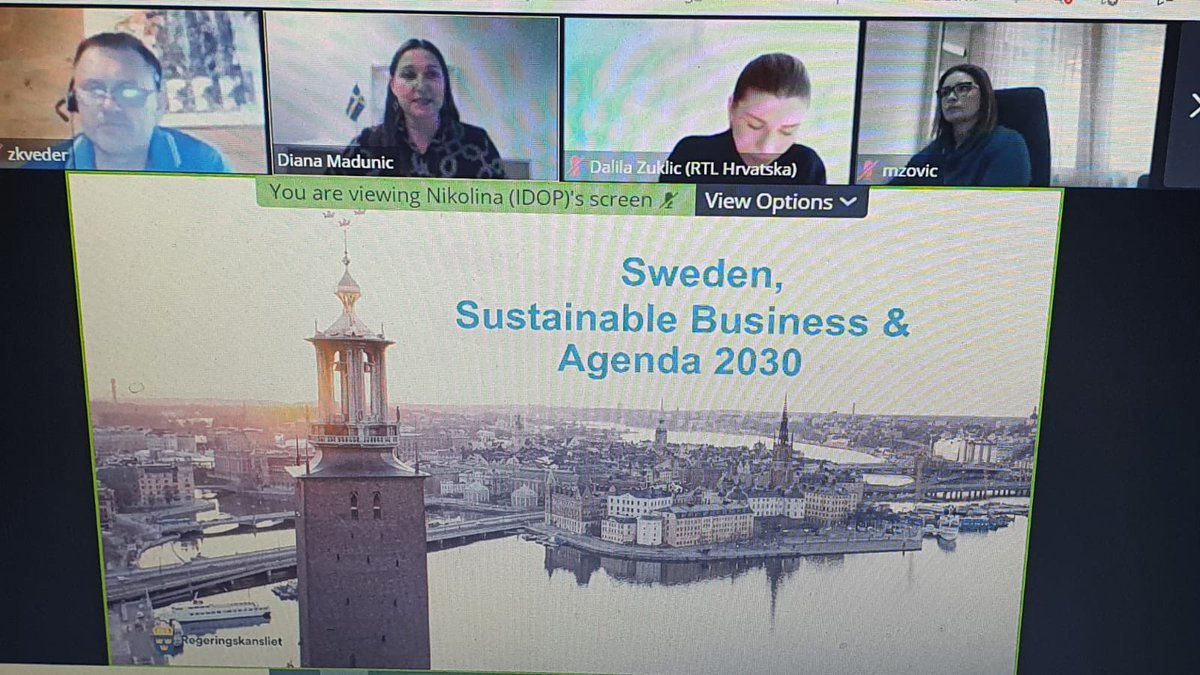 SweAmbCro's tweet photo. Great pleasure to be key note speaker at @IDOPhr’s conference on #sustainablebusiness (#CSR)!

I spoke about 🇸🇪policy on sustainable business and how many 🇸🇪companies (eg Scania, H&amp;M, IKEA, Volvo) make sustainability part of their core business!

🍀#Agenda2030🍀@CeciliaEkholm https://t.co/d0zTFptPWD