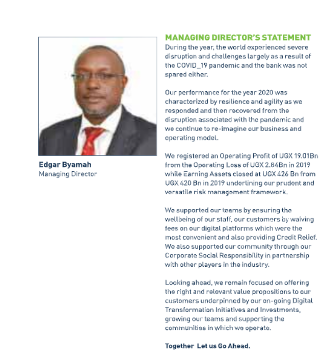 Below are some select highlights from  @kcbbankug's results. Net profit197% (from a loss) to UGX13bn Loans9% to UGX253.3bnGovt Securities 30% to UGX127.7bn Deposits 32.7% to UGX445.5bn Total Income3.7% to UGX78.6bnTotal Expenses 29.4% to UGX59.6bn